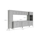 Ver imagem 2 de Cozinha Modulada 6 peças - Azul Petróleo