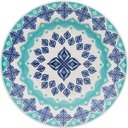 Ver imagem 1 de Kit 4 Pratos Fundos Donna Lola Oxford Cerâmica 22cm