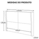 Ver imagem 2 de Cabeceira de Cama Box Estofada 100 Cm Solteiro Diamond Boucle