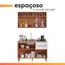 Ver imagem 7 de Armário de Cozinha com Balcão para Pia Reflecta 5 Portas 2 Gavetas 100% MDF Clara