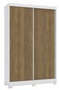 Ver imagem 1 de Guarda Roupa Roupeiro com 2 Portas de Correr e 2 Gavetas Cb02n571 Linha Dormitórios Kappesberg