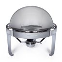 Ver imagem 1 de Rechaud Redondo Aço Inox Premium Basculante Gourmet Mix