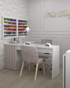 Ver imagem 3 de Mesa Nails Premium Ripado 167x117 Cm com Aspirador