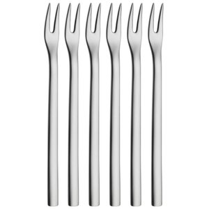 Conjunto de 6 Garfos para Aperitivo em Inox Nova Wmf