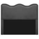 Ver imagem 6 de Cabeceira King Bari P02 195 cm Para Cama Box Cinza Escuro