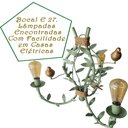 Ver imagem 6 de Lustre Decorativo de Teto com Pássaros Porcelana Artesanal