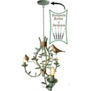 Ver imagem 4 de Lustre Decorativo de Teto com Pássaros Porcelana Artesanal