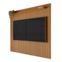 Ver imagem 4 de Painel Ripado para TV até 75 Polegadas 100% MDF 228,6CMX240CM Arbo