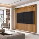 Ver imagem 5 de Painel Ripado para TV até 75 Polegadas 100% MDF 228,6CMX240CM Arbo