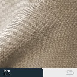 Sofá 3 Lugares 222cm Perry Linho Bege - Sallar Home - 3