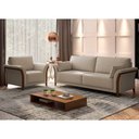 Ver imagem 2 de Sofá 3 Lugares 222cm Perry Linho Bege - Sallar Home