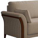 Ver imagem 5 de Sofá 3 Lugares 222cm Perry Linho Bege - Sallar Home