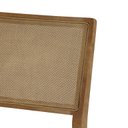 Ver imagem 5 de Conjunto com 2 Cadeiras de Jantar Moderna Madeira Palinha no Encosto - Alpina