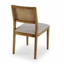 Ver imagem 3 de Conjunto com 2 Cadeiras de Jantar Moderna Madeira Palinha no Encosto - Alpina