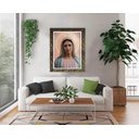 Ver imagem 2 de Quadro Nossa Senhora Rainha da Paz Moldura Luxo 75 cm x 55 cm FORNECEDOR 55 012 Rainha Paz - M