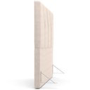 Ver imagem 3 de Cabeceira Cama Box Casal Queen 160cm Aura Suede W01 Bege Mpozenato