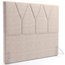 Ver mais imagens de Cabeceira Cama Box Casal Queen 160cm Aura Suede W01 Bege Mpozenato