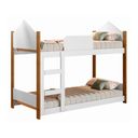 Ver imagem 3 de Beliche Infantil Casinha Alice Branco com Colchões