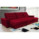 Ver imagem 1 de Sofá Coliseu Super Pillow 3,70m Vinho