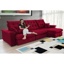 Ver imagem 2 de Sofá Coliseu Super Pillow 3,70m Vinho