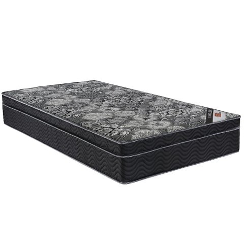 Colchão Solteiro Ortobom Iso Nanolastic Black 88X188X35 Molas Nanolastic Ortopillow 