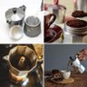Cafeteira Italiana Moka Alumínio 3 Xícaras 150Ml - 4
