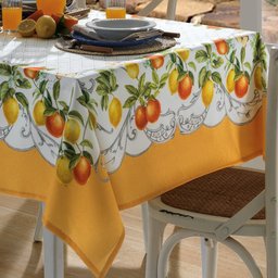 Toalha de Mesa Dohler Retangular 8 Lugares Renova Cora - 4