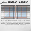 Ver mais imagens de Persiana Pvc Trilho Metálico 160larg X 140alt - Preta