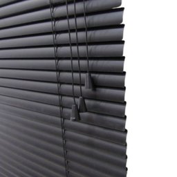 Persiana Pvc Trilho Metálico 160larg X 140alt - Preta - 2