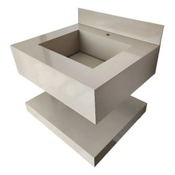 Pia em Porcelanato C/ Prateleira 60x50 Bege - 3