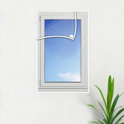 Tela Mosquiteira para Janela Basculante - 45x65cm - 2