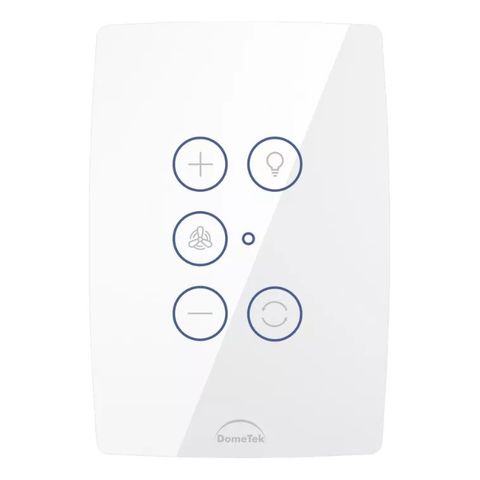 Controle Inteligente Wi-fi Ventilador de Teto Dometek Branco