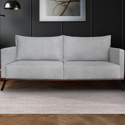 Sofa Aya 2 Lugares para Sala de Estar 160cm Boucle 3302 Ezz
