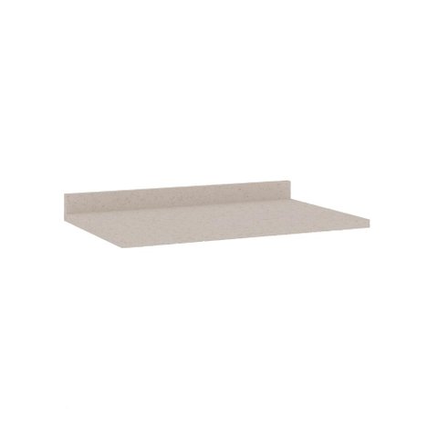 Tampo para Balcão 80cm 25mm Cozinha Modulada Cristal Mdf Cor:mineral