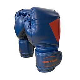 Luva de Boxe Muay Thai Infantil Kids Red Blue Iron Arm - 2