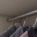 Ver imagem 6 de Guarda-Roupa Solteiro 4 Portas com Espelho e Cama Baú Happy Espresso Móveis