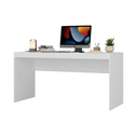 Ver imagem 2 de Escrivaninha Mesa Escritório Home Office 150cm Branca e Branca