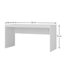 Escrivaninha Mesa Escritório Home Office 150cm - 4
