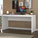 Ver imagem 1 de Escrivaninha Mesa Escritório Home Office 150cm Branca e Branca