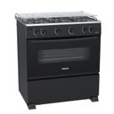 Ver imagem 1 de FOGAO 5 BOCAS VENAX PICASSO GIII PRETO FOSCO GAS GLP