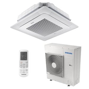 Ar-condicionado Split Inverter Cassete 36000 Btus Samsung Windfree Quente e Frio Ac036dn4dkg/