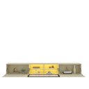 Ver imagem 3 de Aparador Nicho Sala Suspenso Luminare 215 Off White - Gelius