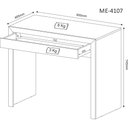 Ver imagem 7 de Mesa para Escritório Tecnomobili Preto ME4107.0006