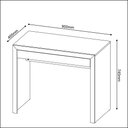 Ver imagem 6 de Mesa para Escritório Tecnomobili Preto ME4107.0006