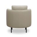Ver imagem 7 de Poltrona Decorativa Leroy Fixa Moderna em Couro