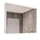 Ver imagem 2 de Armário de Banheiro 90cm 02 Portas com Espelho Ref 910 - Branco