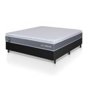 Ver mais imagens de Conjunto Box Preto Luanda Cinza Espuma D28 Casal 138x188x62 - King House
