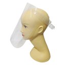 Ver imagem 3 de Mascara Face Shield Kit 10 Uni Facial Protetor Ajustavel Viseira Respingos Escudo Epi Abmidia Pf/50