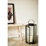 Lanterna Decorativa em Metal Preto e Vidro 38cm 15848 Mart - 3