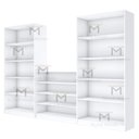 Ver imagem 5 de KIT CLOSET QUARTO ARMÁRIOS DE PRATELEIRAS M485.B (CASA, LOJA) MUNDI MOVEIS